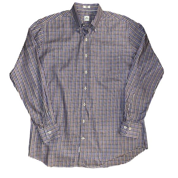 Peter Millar Button Down Dress Shirt Men’s Size Large - Picture 3 of 4